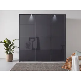 Rauch Schwebetürenschrank OTELI 211 x 214 x 68 cm Grau