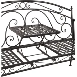 Garden Pleasure Lascar 146 x 53 x 96 cm schwarz