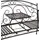 Garden Pleasure Lascar 146 x 53 x 96 cm schwarz