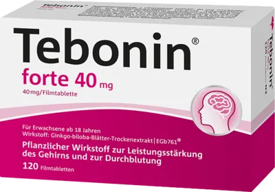 Preisvergleich Produktbild Tebonin forte 40 mg Filmtabletten 120 St