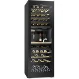 Miele Stand-Weintemperierschrank KWT 4999 F obsw Obsidianschwarz Glas