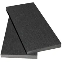 WPC Zaunbrett 85H13 geschiffen Zaunlatten Gartenzaun - Voll 85x13x1000 mm