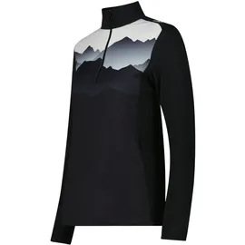 CMP Damen Rollkragenpullover, schwarz - D42