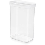 Emsa Optima Rechteckig Container 2,2 l Transparent, Weiß 1 Stück(e)