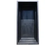 GFK Rechteckbecken (Schwarz) 300 x 150 x 100cm Teich Rechteckig - Frei Haus