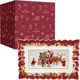 Villeroy & Boch Toy's Fantasy Kuchenplatte eckig, Santa und Kinder