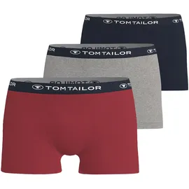 Tom Tailor Boxershorts "Buffer", Herren, 420 RED, 8,