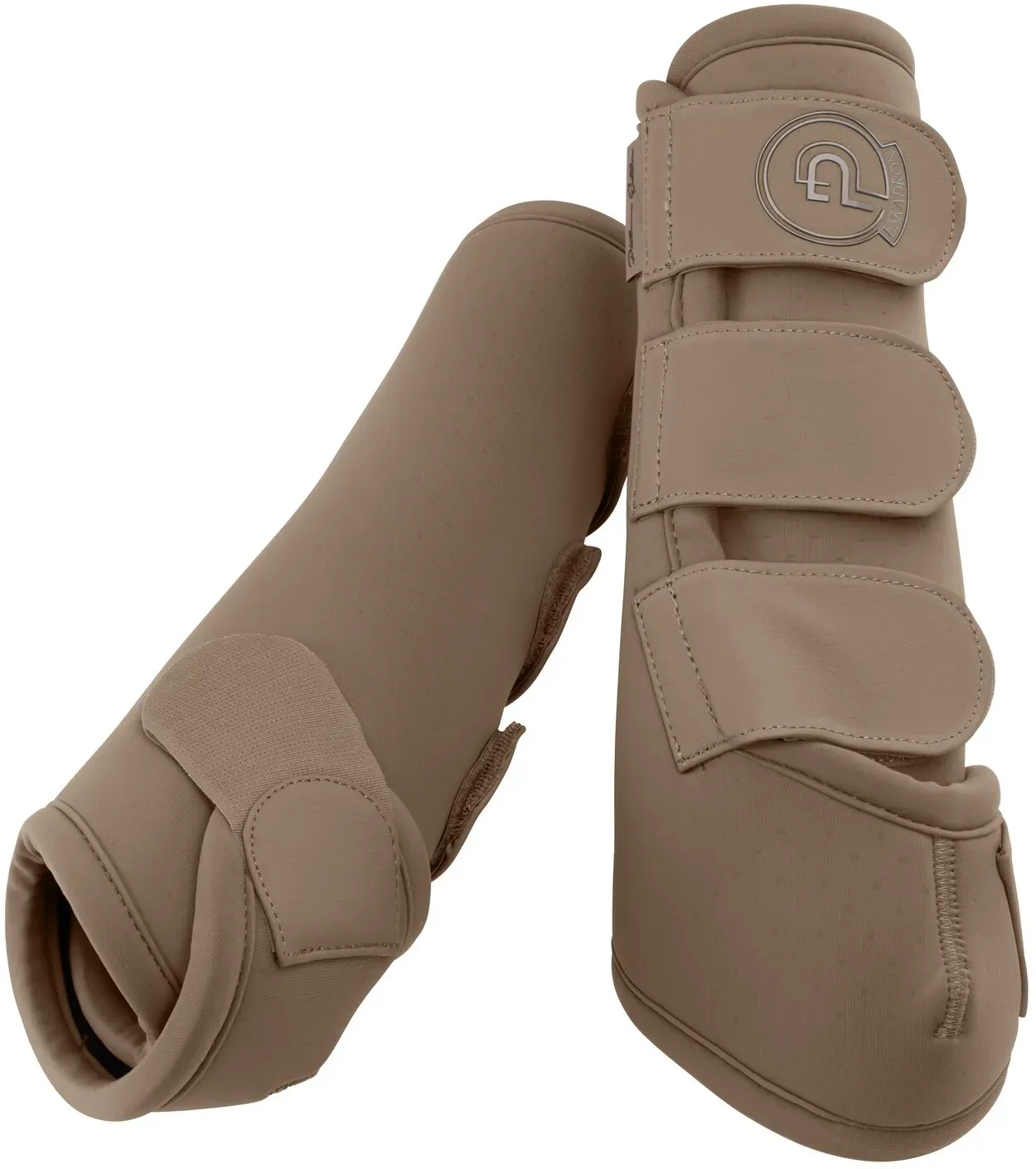 ESKADRON Platinum Gamaschen Pro Dressage Front, für die Vorderbeine smoky taupe Pony