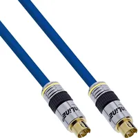 InLine S-VHS Kabel, PREMIUM, vergoldete Stecker, 4pol mini DIN