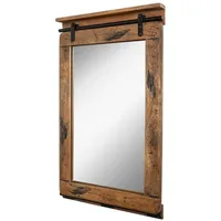 Massivmoebel24 - Spiegel Mango 60x8x100 natur lackiert railway 163