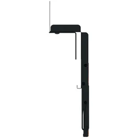 letti moderni Balkontisch – LEVIRA – Modell 48 – Metall – Schwarz – 48x35x29 cm