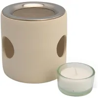 Farfalla Räucherstövchen beige