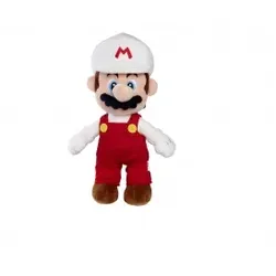 Super Mario Feuer Mario Plüsch, 30cm