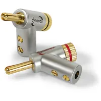 Dynavox Bananenstecker Spreizfixierung, abgewinkelt