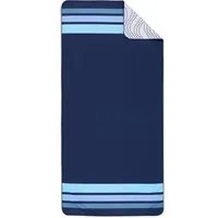 Fit-Flip Clean Stripes Strandtuch 90 x 200 cm blau
