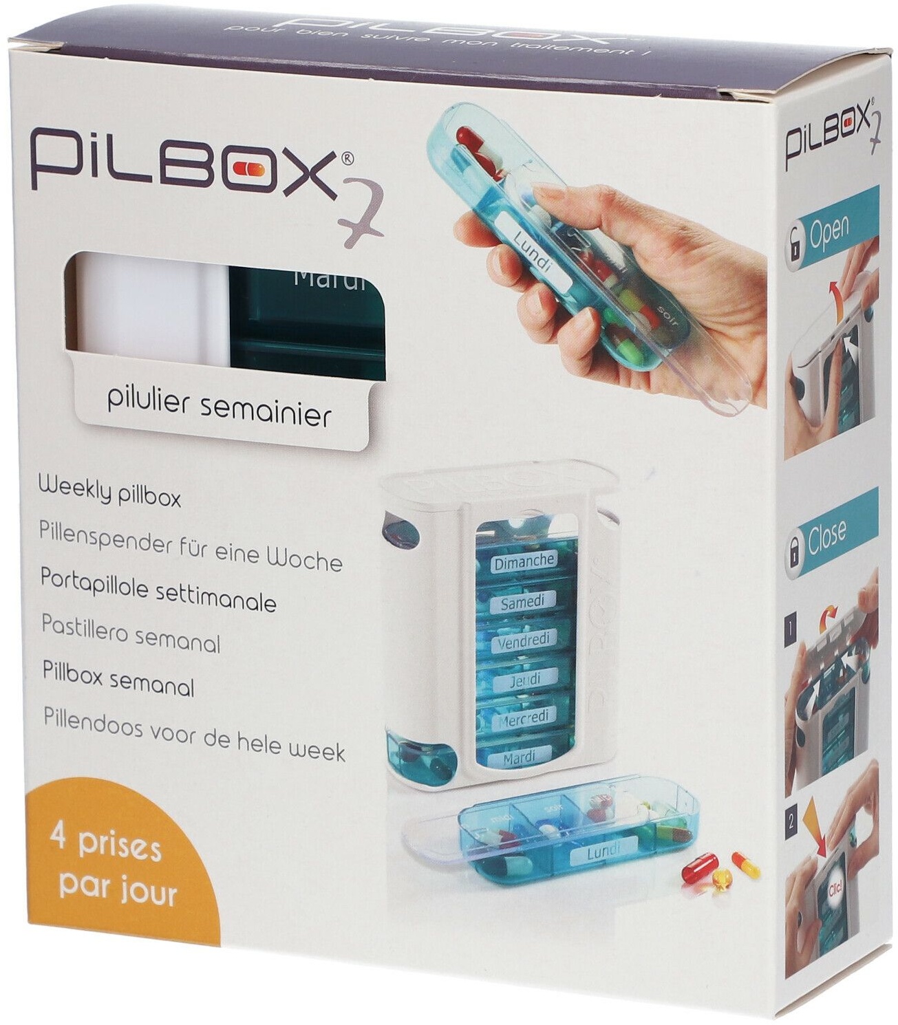 Gilbert Pilbox 7 Midi 1 pc(s) Séparateur de tablettes