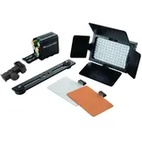 Falcon Eyes LED Lampe Set Dimmbar DV-96V-K1 auf Batterie