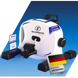 Fjoerdesports Pedaltrainer | Arm- und Beintrainer für zu Hause | extrem leiser Mini-Heimtrainer | Reha Bewegungstrainer | Training im Home-Office - Hometrainer - Seniorentrainer - Heimtrainier
