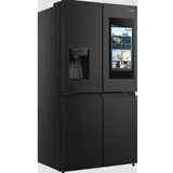 Hisense RQ760N4IFE - NoFrost Side-by-Side schwarz mit Festwasseranschluss