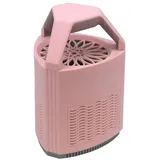 Elektrischer Insektenfänger USB Insektenfalle mit UV Licht und Saugfunktion rosa