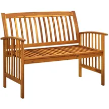 vidaXL Gartenbank 119 x 66 x 115 cm Grau