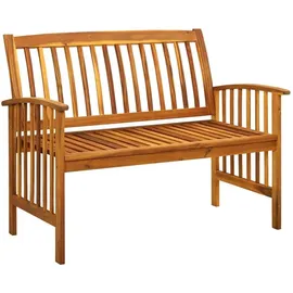 vidaXL Gartenbank 119 x 66 x 115 cm Grau