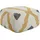 Beliani Pouf Zeugma Wolle 60 x 40 x 60 cm Beige