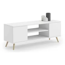 raumhirsch furniture Lowboard 40x50 cm Weiß Holz