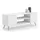 raumhirsch furniture Lowboard 40x50 cm Weiß Holz