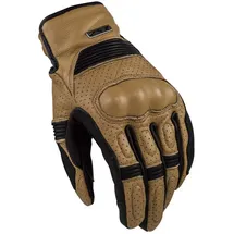 LS2 Duster Lederhandschuhe braun 2XL