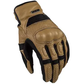 LS2 Duster Lederhandschuhe braun 2XL