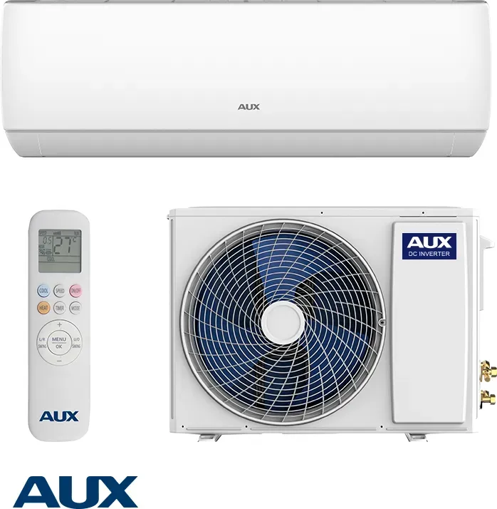AUX J-Smart ASW-H24F7B4/JOR3DI-B9 Inverter-Klimaanlage – 24.000 BTU, WLAN, Plasmafilter, bis zu 45 m2