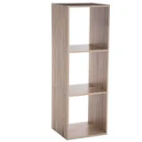 5 FIVE Quadratische Regale 100.5x34.4x32 Cm 3 Regale - Brown - One Size