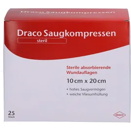 dr. ausbüttel gmbh & co. kg Saugkompressen steril 10 x 20 cm 25 St.