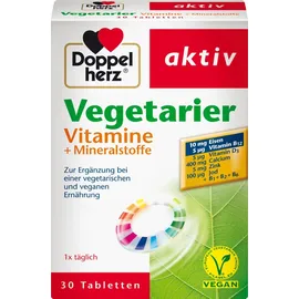 Doppelherz Aktiv Vegetarier Vitamine + Mineralstoffe Tabletten 30 St.