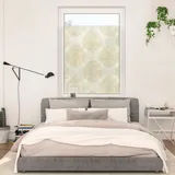 Lichtblick Fensterfolie selbstklebend, Sichtschutz, Stripy Boho Drop India - beige