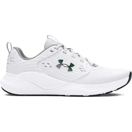 Under Armour Charged Commit 4 Herren White/Mod Gray/Forest Green 44,5