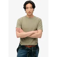 Superdry Classic Essential Kurzarm-T-Shirt Light Khaki Green XL