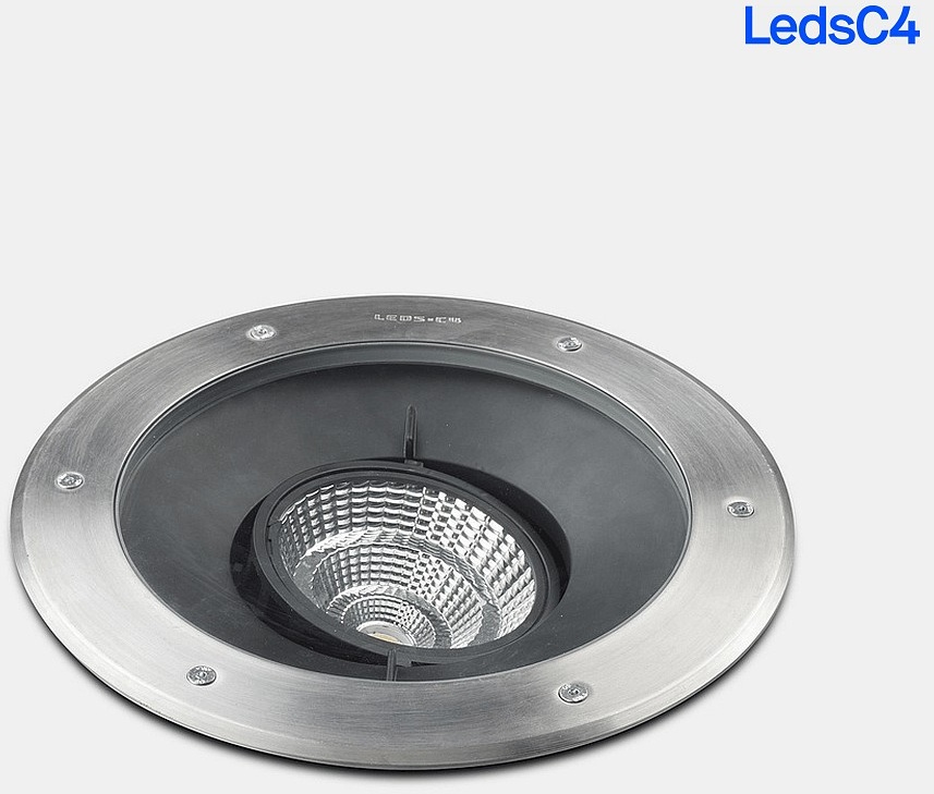 LEDS C4 LED Bodeneinbauleuchte GEA COB IP65-IP67, Ø125MM EDELSTAHL AISI 316, AI LEDS-55-9906-CA-CM