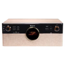 Denver MRD-180 DAB+, CD, USB, Kassettendeck, Stereo, braun