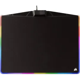 Corsair MM800C Polaris RGB Gaming Mauspad (Medium, RGB 15 Zonen Beleuchtung, Stoffoberfläche) schwarz