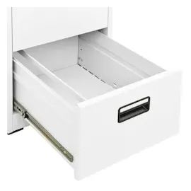 vidaXL Aktenschrank Weiß 46x62x72,5 cm Stahl