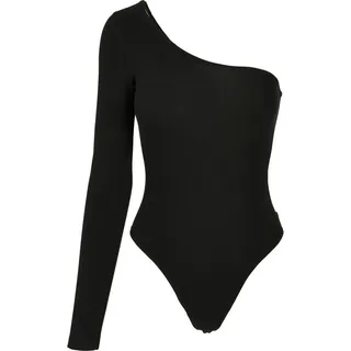 URBAN CLASSICS Organic Asymmetric One Sleeve Body - Schwarz