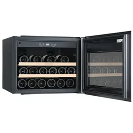Wolkenstein Weintemperierschrank EWTS64-28ED Schwarz