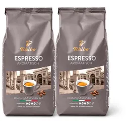 Tchibo - Espresso Aromatisch - 2x 1 kg Ganze Bohne - Intensität: 4/6
