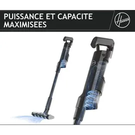 Hoover HF201P Akku-Stielstaubsauger blau