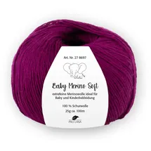 Pro Lana Häkelwolle Baby Merino Soft Rot 25 g