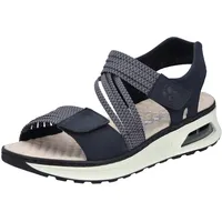 Rieker Damen Sandalen blau Gr. 38
