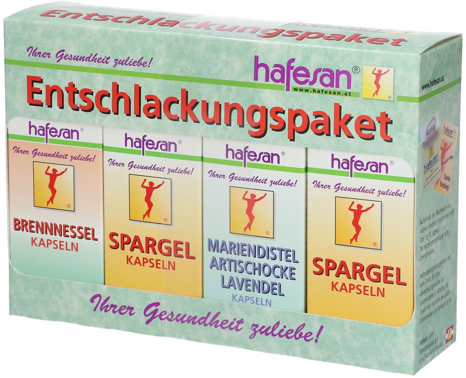 hafesan® Entschlackungspaket Kapseln 1 St 1 St Kapseln