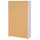 VCM Kleiderschrank Kit 105 x 49 cm Hellgrau